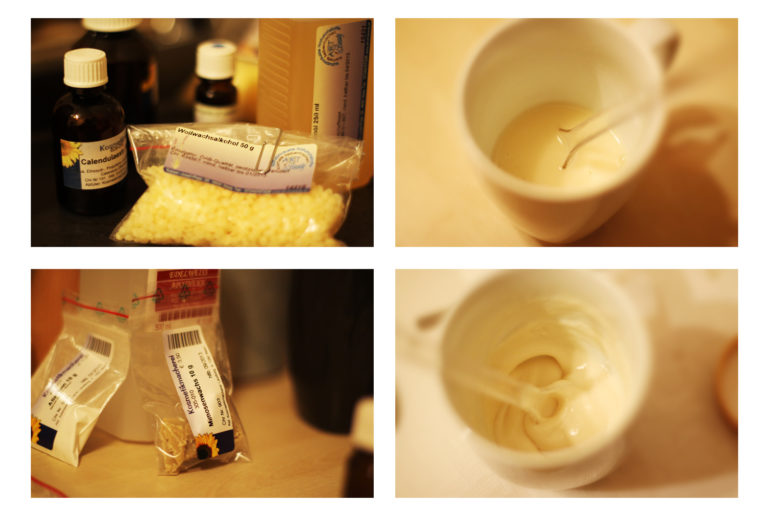 100 percent handmade – Creme mit Wollwachsalkohol